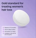 Minoxidil Gold standard for hair loss treatment in women